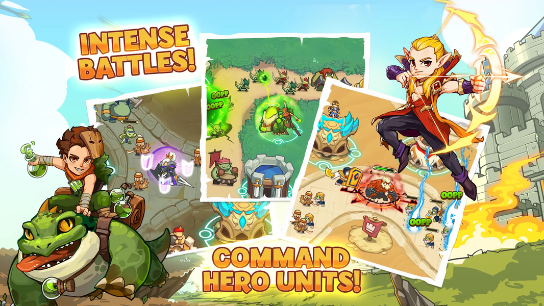 Empire Defender: Offline Games - عکس برنامه موبایلی اندروید