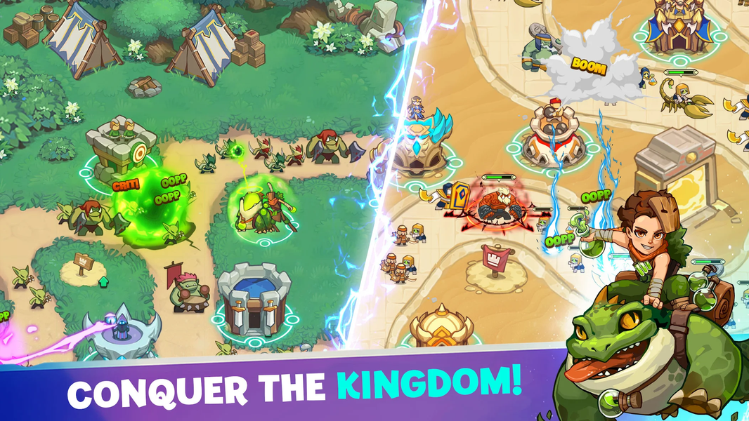 Empire Defender: Offline Games - عکس برنامه موبایلی اندروید