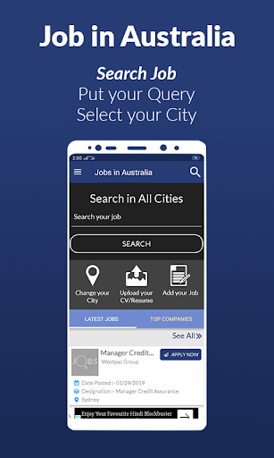 Jobs In Australia - عکس برنامه موبایلی اندروید
