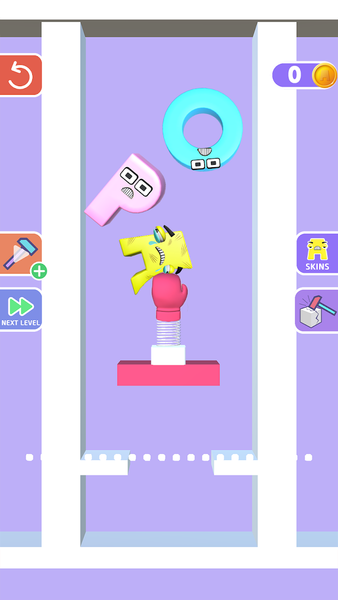 Alphabetris - Alphabet Games - Gameplay image of android game