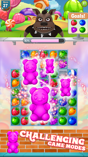 Candy Bears games - Gameplay image of android game