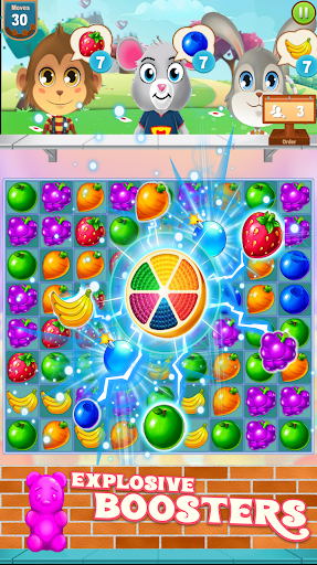 Candy Bears games - Gameplay image of android game