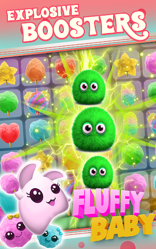 Fluffy Baby dodge fast chuffle deluxe - cute game - Gameplay image of android game