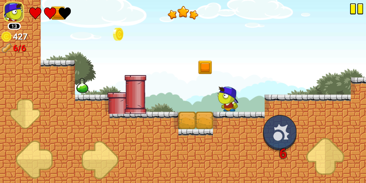 Peaman Adventure Forest Game - عکس بازی موبایلی اندروید