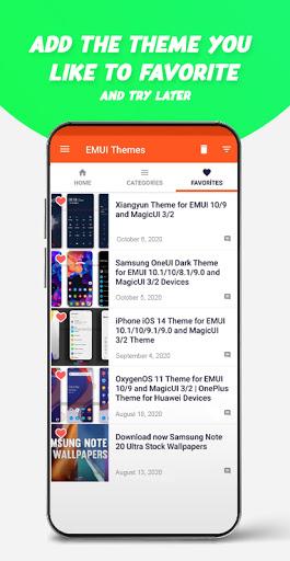Huawei EMUI Themes - Image screenshot of android app