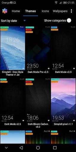 EMUI Themes Factory for Huawei - Image screenshot of android app