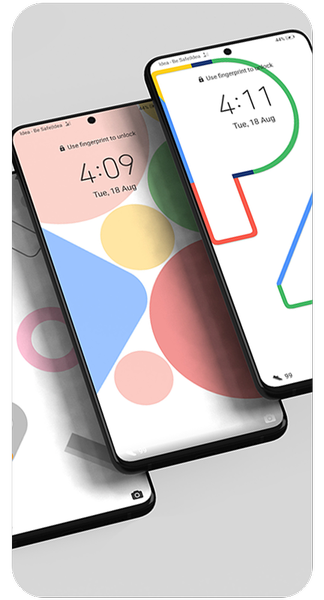 G-Pix Android 12 EMUI 11/10/9.1/9/8/5 Theme - Image screenshot of android app