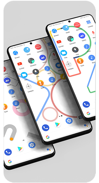 G-Pix Android 12 EMUI 11/10/9.1/9/8/5 Theme - Image screenshot of android app