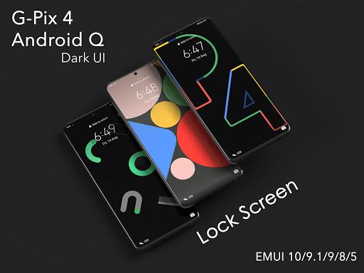 G-Pix  Android-۱۲ Dark UI EMUI ۱۱/۱۰/۹/۸/۵ Theme - عکس برنامه موبایلی اندروید