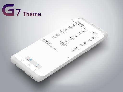 G۷ EMUI ۵/۸/۹ Theme - عکس برنامه موبایلی اندروید