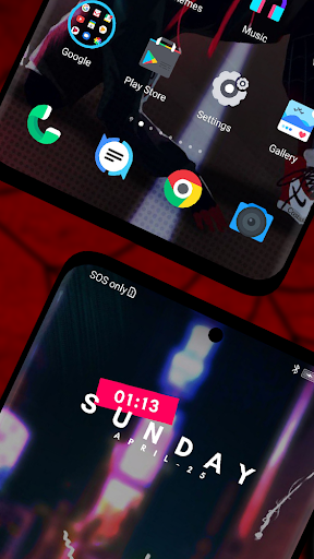 Spider EMUI ۱۱/۱۰/۹/۸/۵ Theme - عکس برنامه موبایلی اندروید