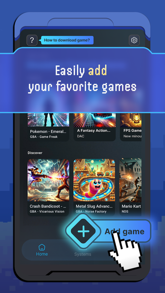 Emulator Console Game Retro - عکس برنامه موبایلی اندروید
