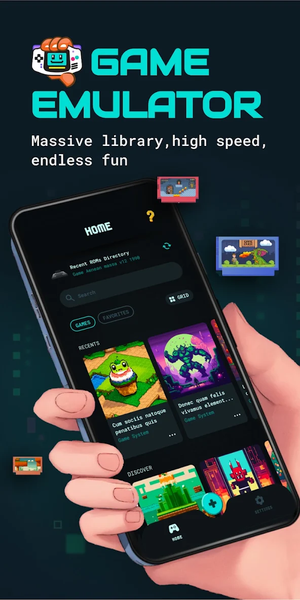 Emulator Pro: Retro Game Emul - Image screenshot of android app