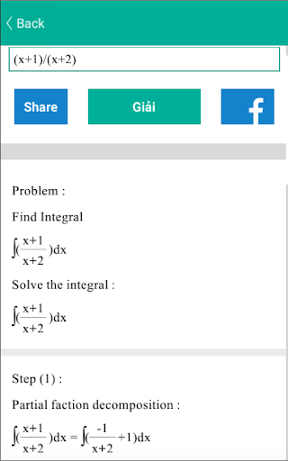 Math Solver - Image screenshot of android app
