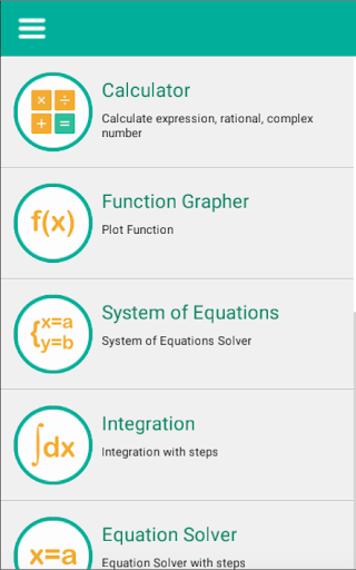 Math Solver - Image screenshot of android app
