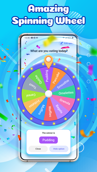 Spin the Wheel: Finger Picker - Image screenshot of android app