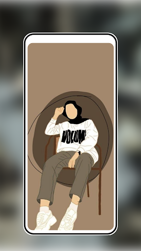 Hijab Cartoon Wallpaper - عکس برنامه موبایلی اندروید