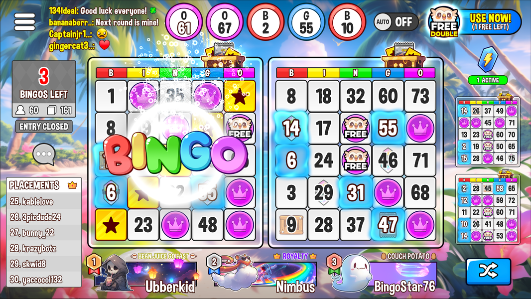 Bingo - Enchanted Bingo Games - Gameplay image of android game