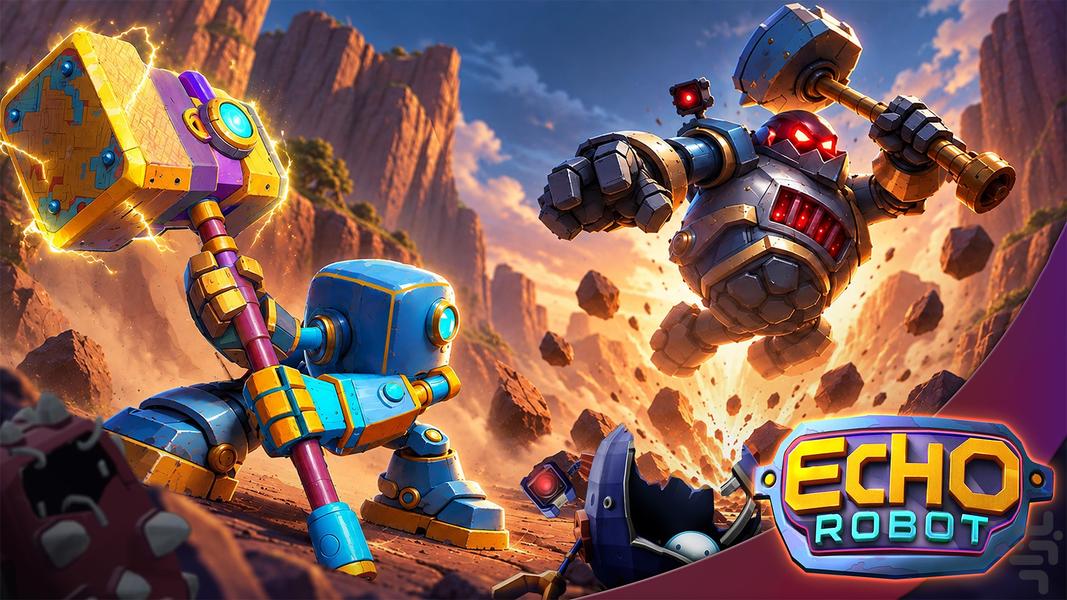 Echo Robot - Gameplay image of android game
