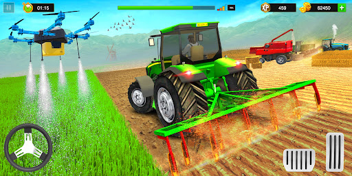 Download do APK de Farm Simulator Sim 22 Tractor para Android