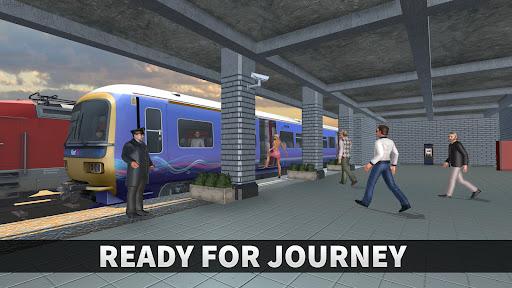 Real Train Driving Simulator - Gameplay image of android game