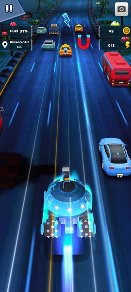 Mini Car Endless Racing Game - عکس بازی موبایلی اندروید