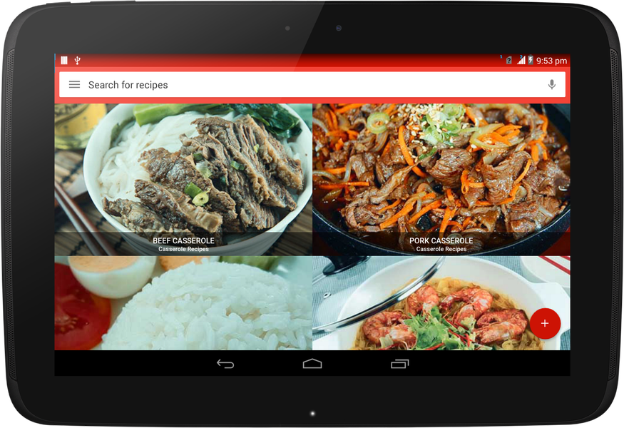 Casserole Recipes Cookbook App - عکس برنامه موبایلی اندروید