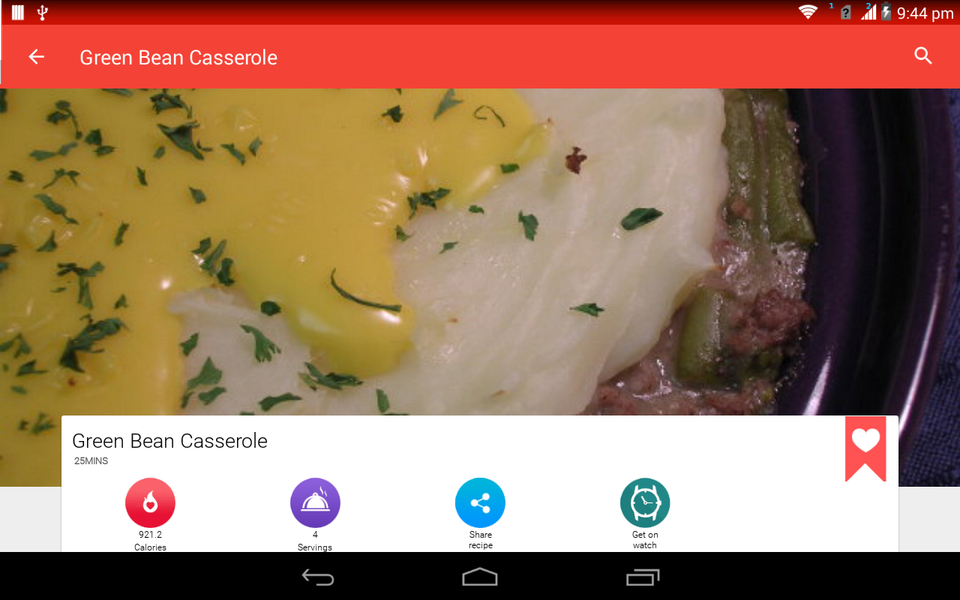 Casserole Recipes Cookbook App - عکس برنامه موبایلی اندروید