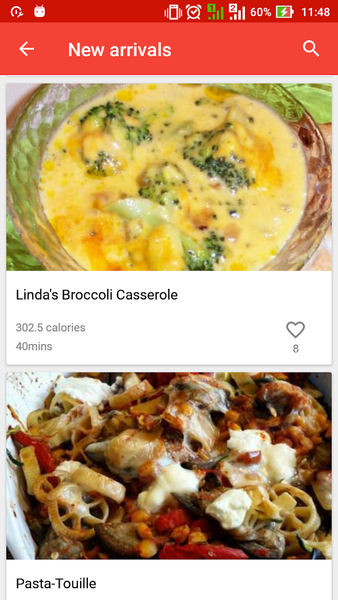 Casserole Recipes Cookbook App - عکس برنامه موبایلی اندروید