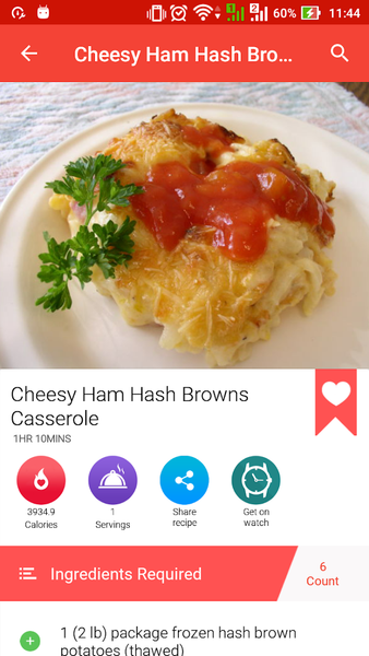 Casserole Recipes - عکس برنامه موبایلی اندروید