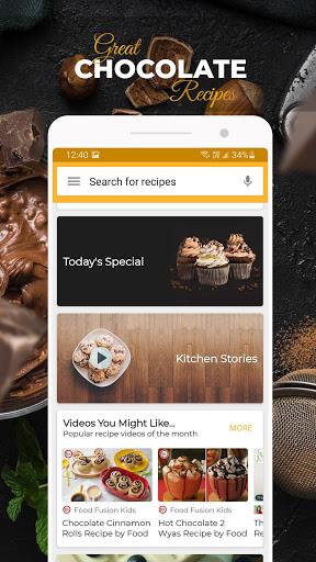 Chocolate Recipes - Image screenshot of android app