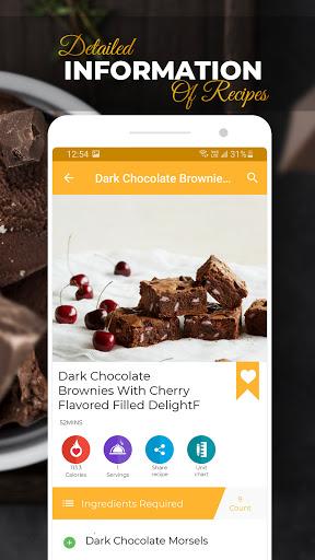 Chocolate Recipes - Image screenshot of android app