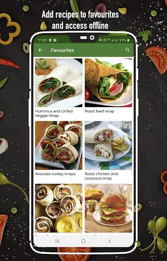 Sandwich Recipes - Image screenshot of android app