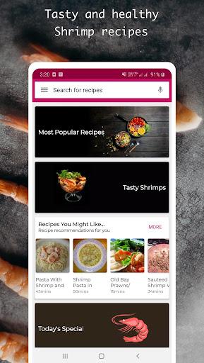 Shrimp Recipes - عکس برنامه موبایلی اندروید