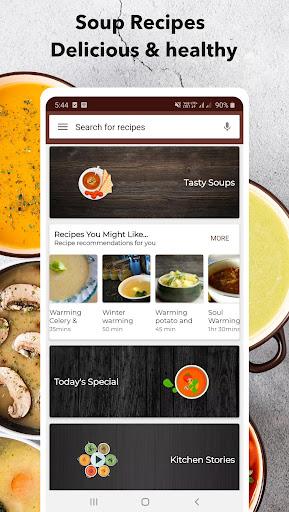 Soup Recipes - عکس برنامه موبایلی اندروید