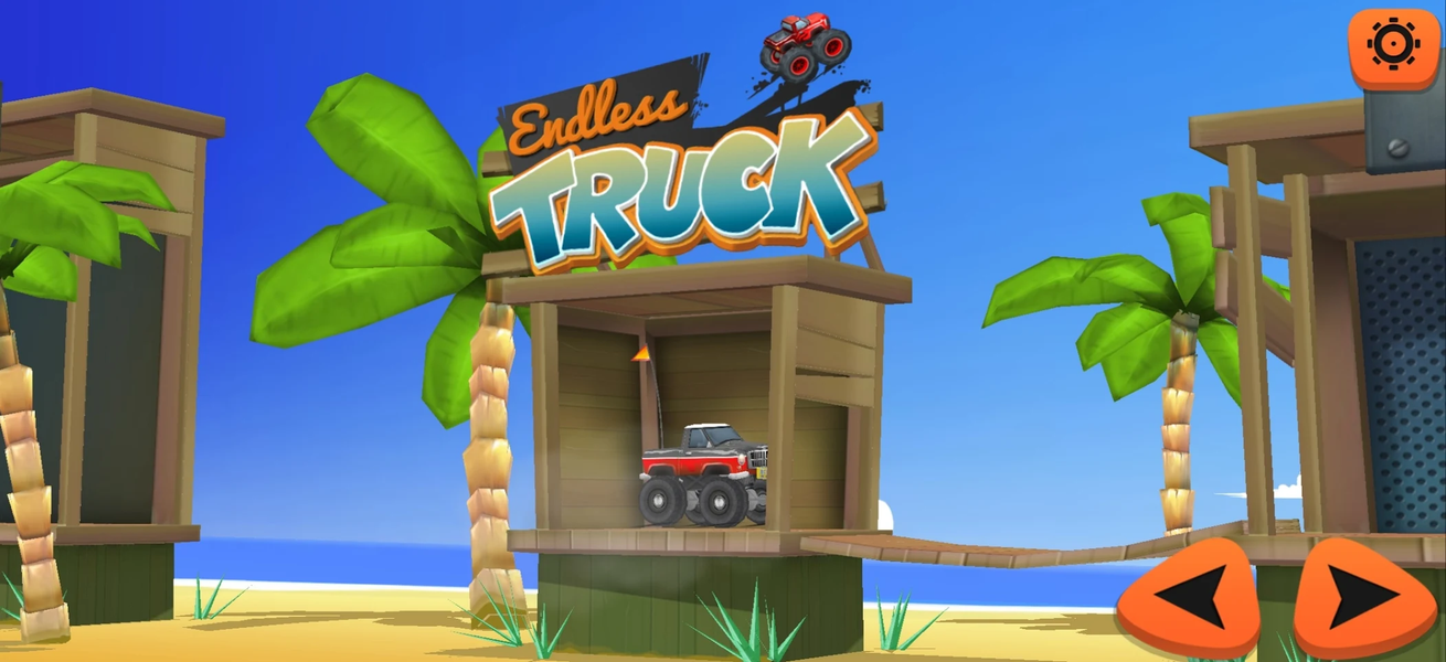 Endless Truck Game - Gameplay image of android game