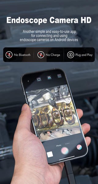 Endoscope Camera HD - Image screenshot of android app