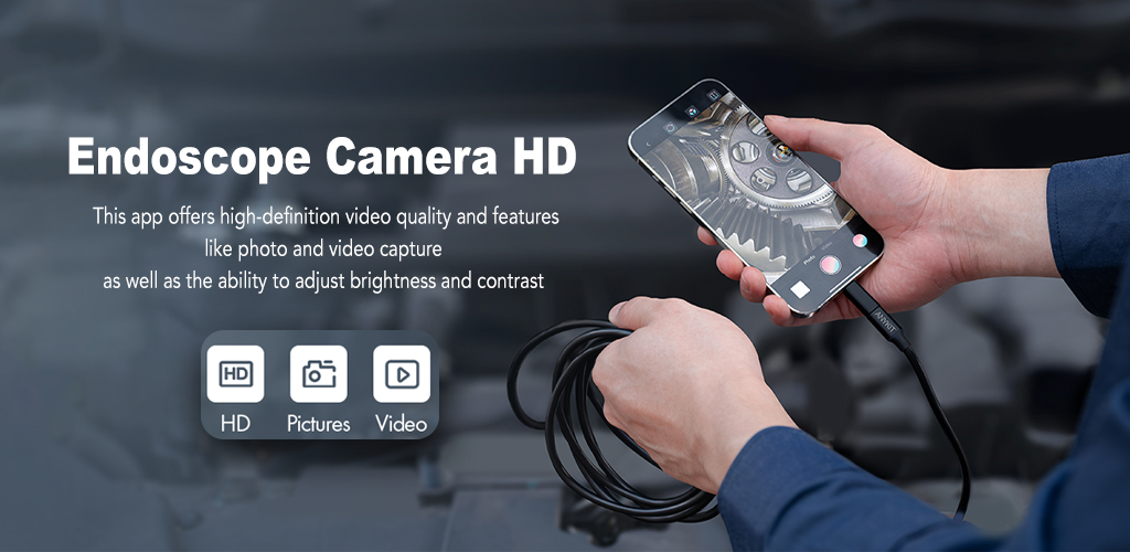 Endoscope Camera HD - Image screenshot of android app