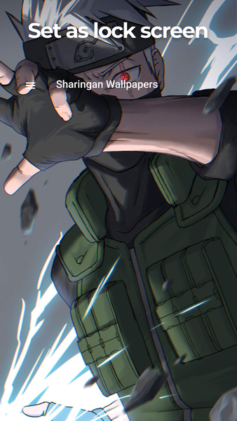 Sharingan Wallpaper live - Image screenshot of android app
