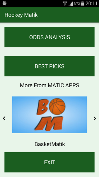 HockeyMatik - Image screenshot of android app