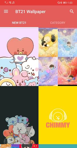 Cute BT21 wallpapers - Image screenshot of android app