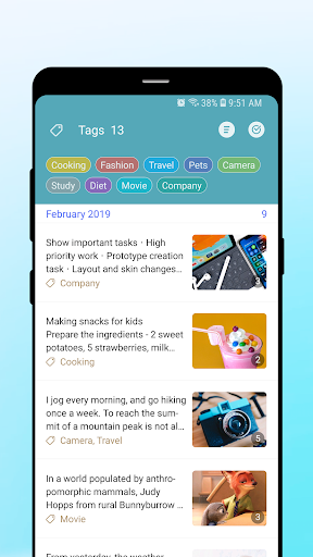 Calendar Note - عکس برنامه موبایلی اندروید
