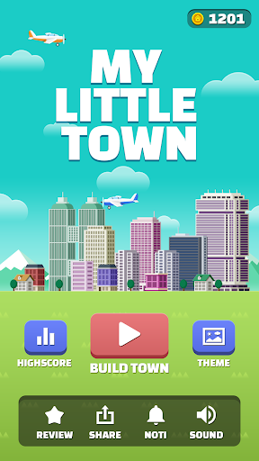 My Little Town : Number Puzzle - Gameplay image of android game