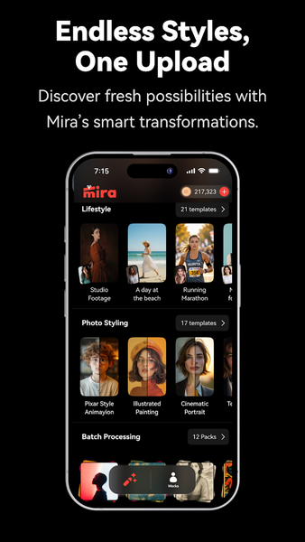 Mira: AI Image & Video - Image screenshot of android app