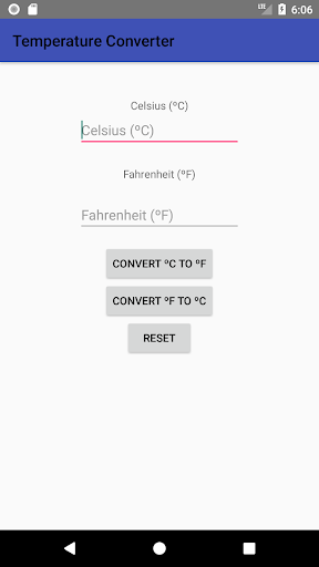 Farenheit to Celsius Converter - عکس برنامه موبایلی اندروید