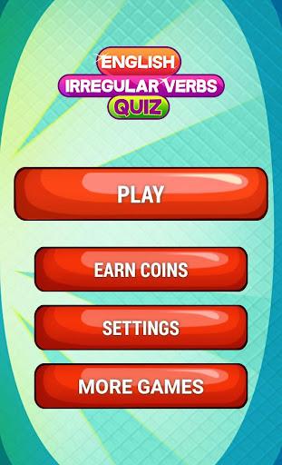 English Irregular Verbs Quiz - Gameplay image of android game