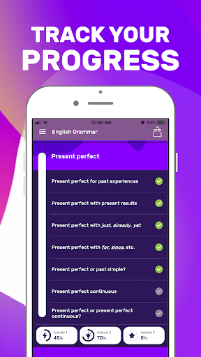 Learn English Grammar - عکس برنامه موبایلی اندروید