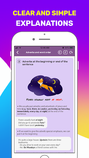 Learn English Grammar - عکس برنامه موبایلی اندروید