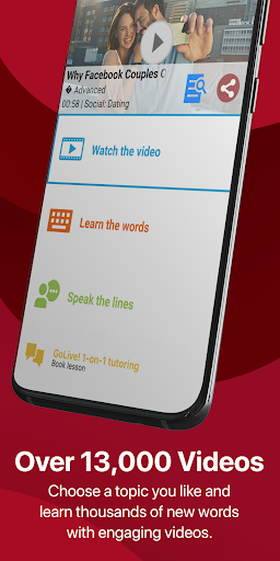 EnglishCentral - Learn English - عکس برنامه موبایلی اندروید