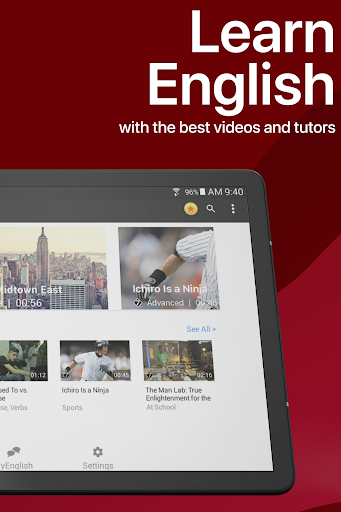 EnglishCentral - Learn English - عکس برنامه موبایلی اندروید